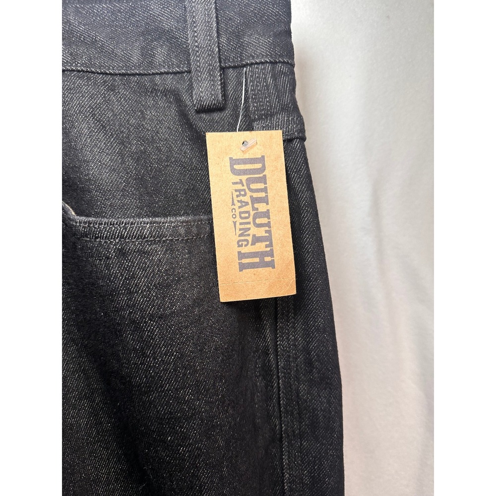 Duluth Trading Co Mens Ballroom Jeans Black Relaxed Fit 48x30 NWT 86069 BLK - Picture 5 of 13